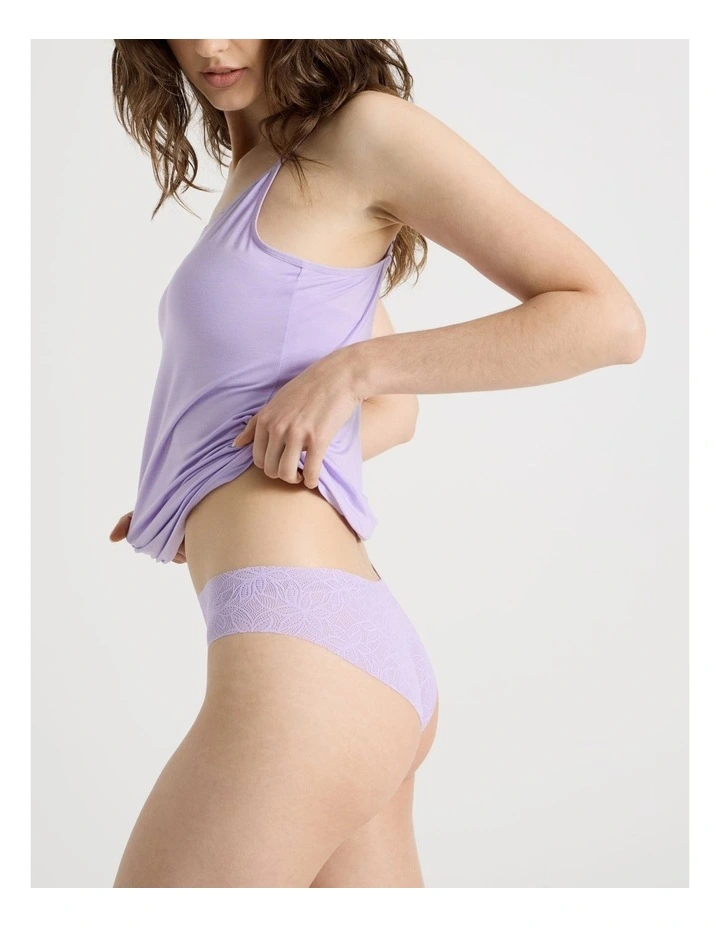 Flora Lace Brazilian in Lilac image 2