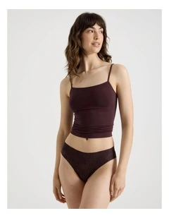 Flora Lace Brazilian in Mauve