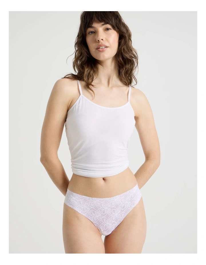 Flora Lace Brazilian in Ivory image 2