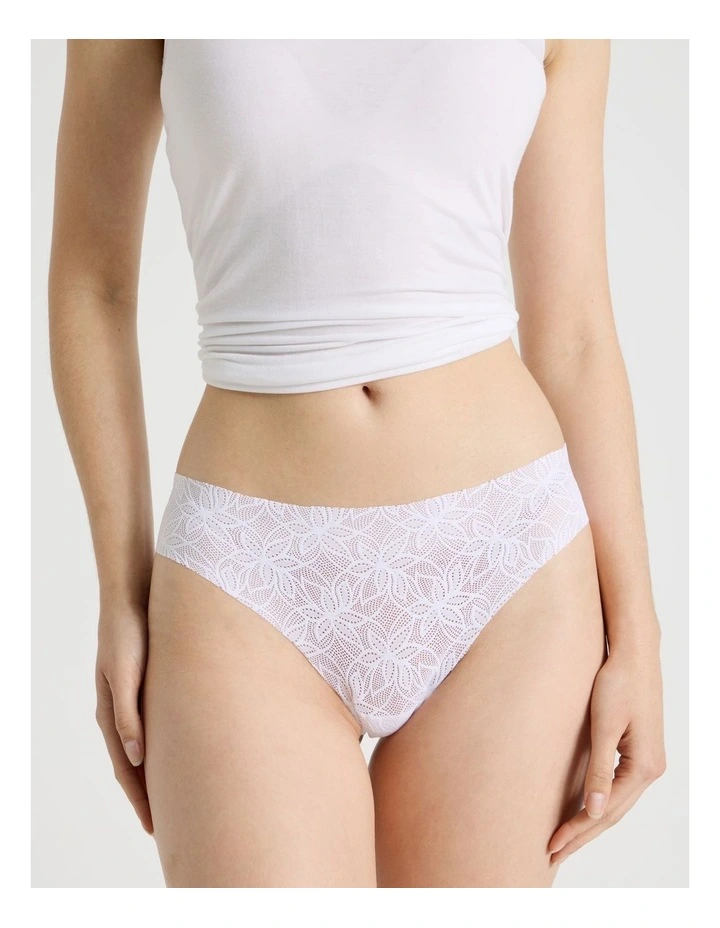 Flora Lace Brazilian in Ivory image 4