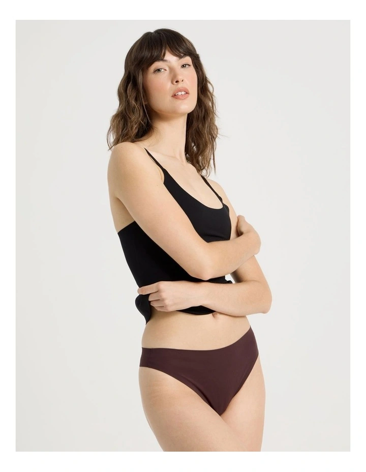Smooth Fit G-string in Dark Mauve image 3