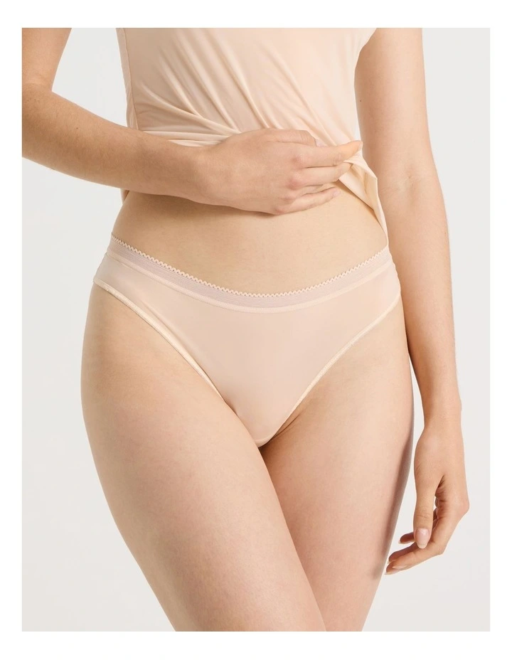 Ultra Light G-String in Beige image 1