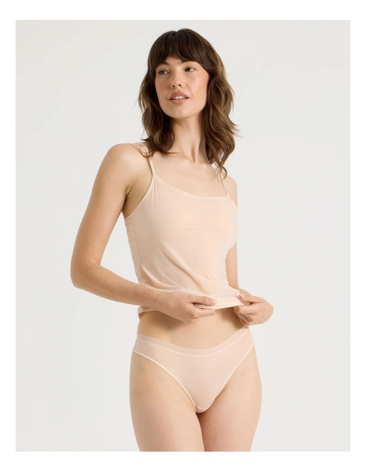 Ultra Light G-String in Beige image 2