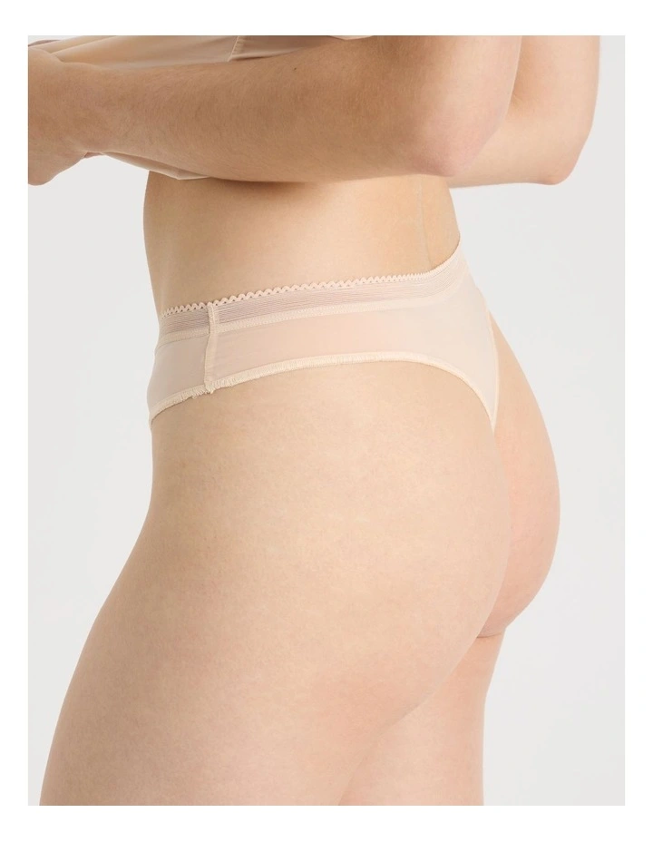 Ultra Light G-String in Beige image 4