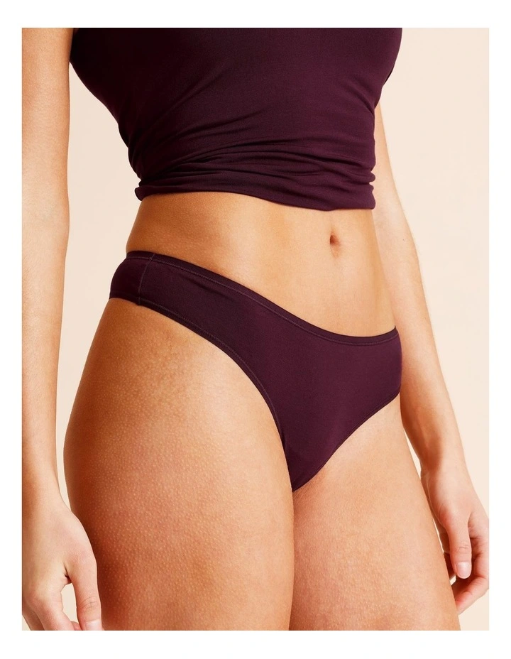 Modal G-string in Purple image 1