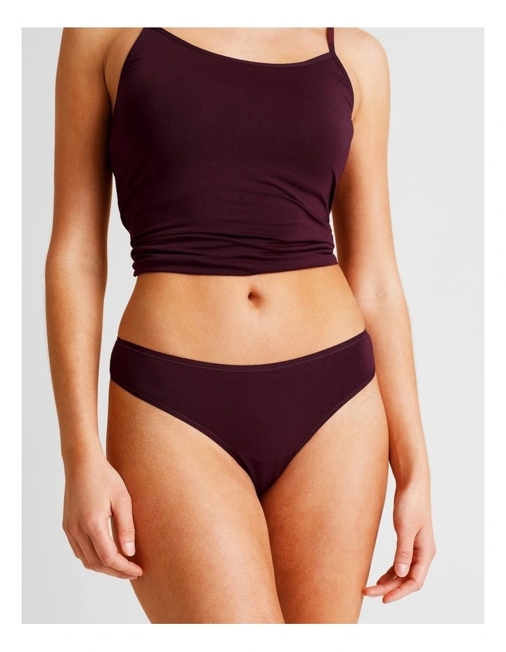 Modal G-string in Purple image 4