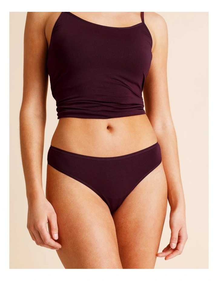 Modal G-string in Purple image 4