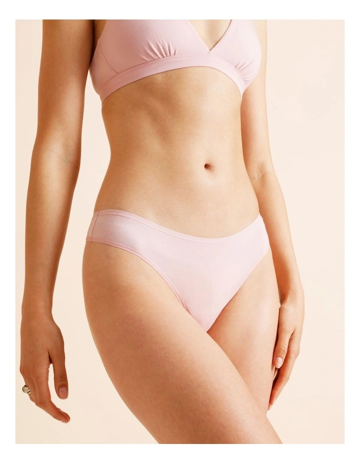 Modal G-string in Dust Pink image 2