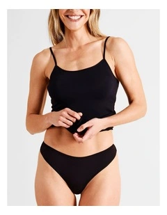 Modal G-string in Black