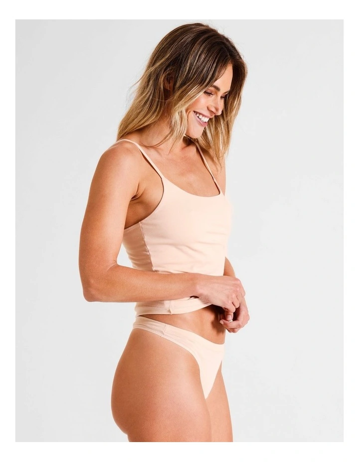 Organic Cotton G-string in Beige image 4