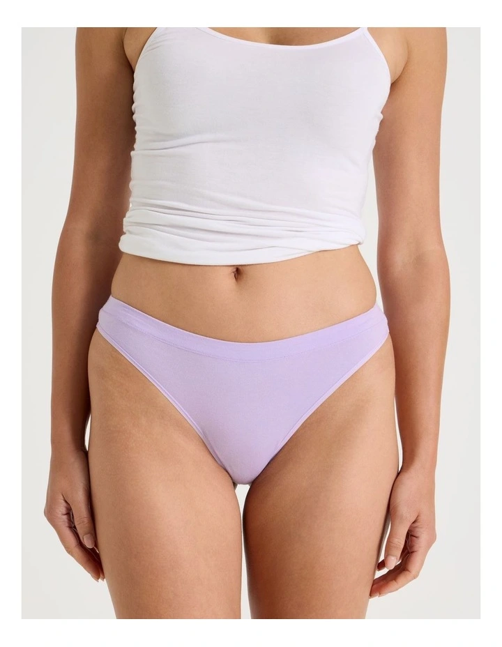 Organic Cotton G-string in Lilac image 4