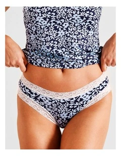 Brief in Abstract Floral Print