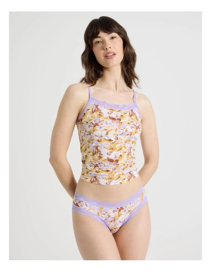 Everyday Lace Bikini Brief in Vintage Floral Print image 2