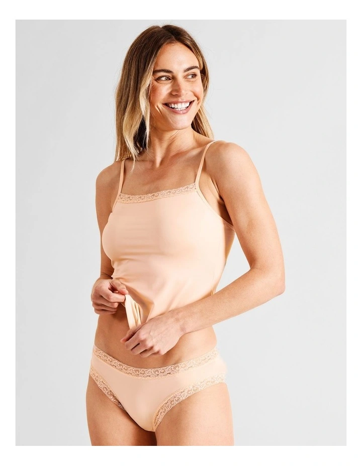 Everyday Lace Bikini Brief in Beige image 5