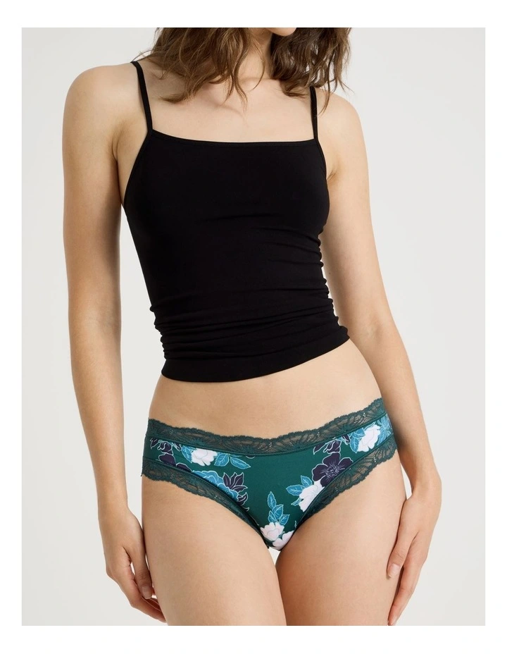 Everyday Lace Bikini in Green image 2
