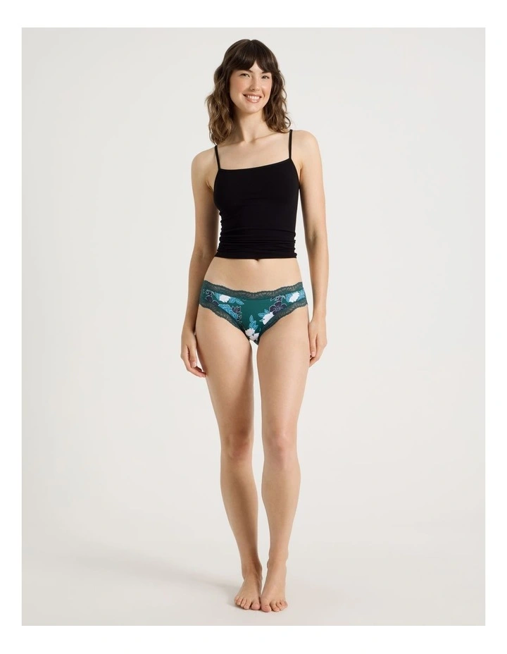 Everyday Lace Bikini in Green image 3