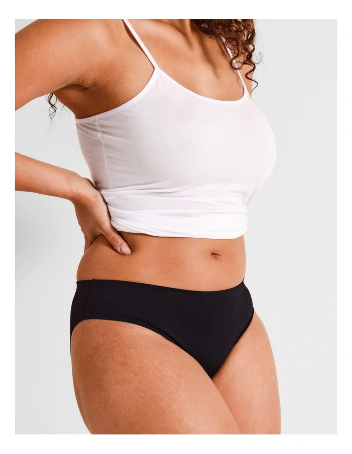 Smooth Fit Bikini in Black image 2