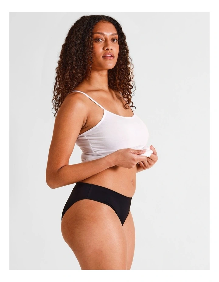 Smooth Fit Bikini in Black image 4