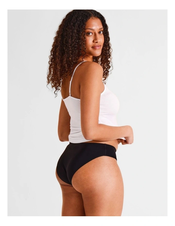 Smooth Fit Bikini in Black image 5