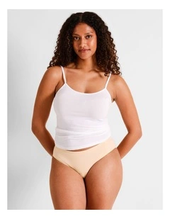 Smooth Fit Bikini in Beige