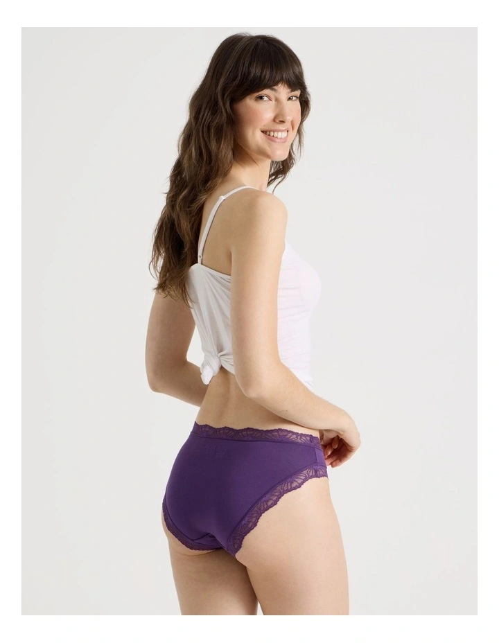 Everyday Lace Modal Bikini in Purple image 6