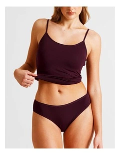 Soho Modal Bikini in Plum