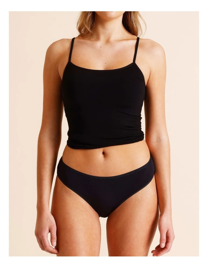 Soho Modal Bikini in Black image 3