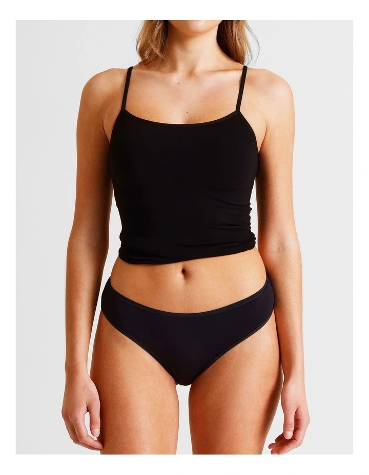 Soho Modal Bikini in Black image 3