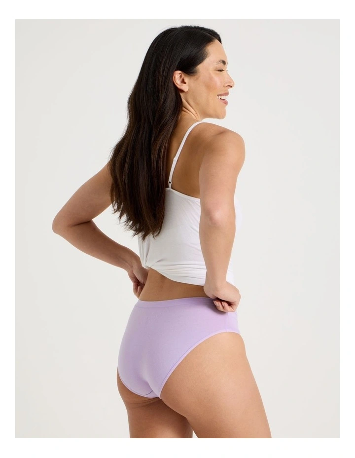 Organic Cotton Bikini in Lilac image 2