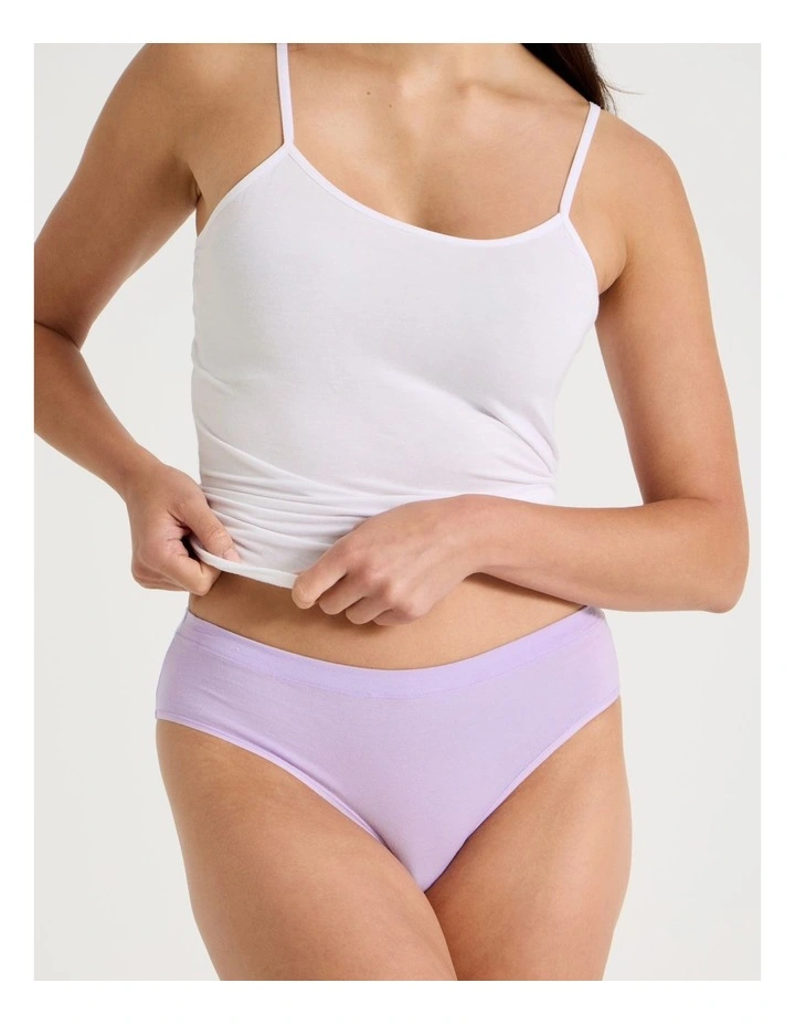 Organic Cotton Bikini in Lilac image 4