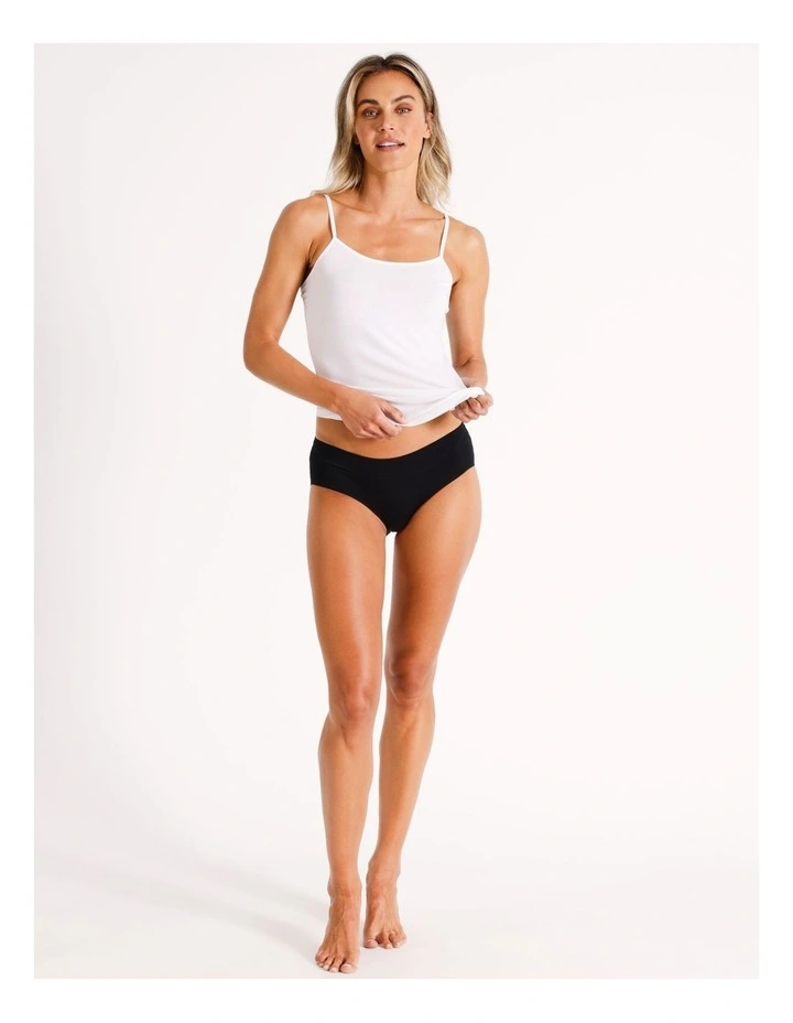 2 Pack Organic Cotton Boyleg in Black image 3