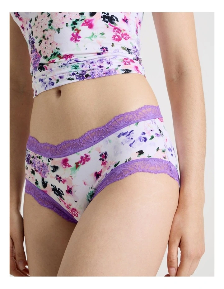 Everyday Lace Boyleg Brief in Purple image 6