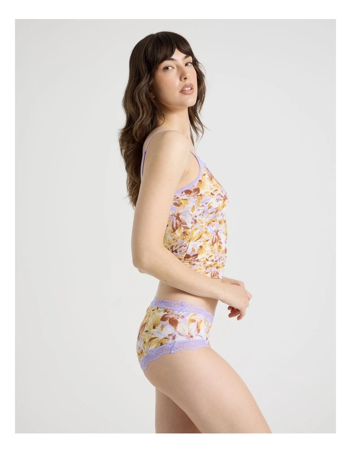 Everyday Lace Boyleg Briefs in Vintage Floral Print image 4