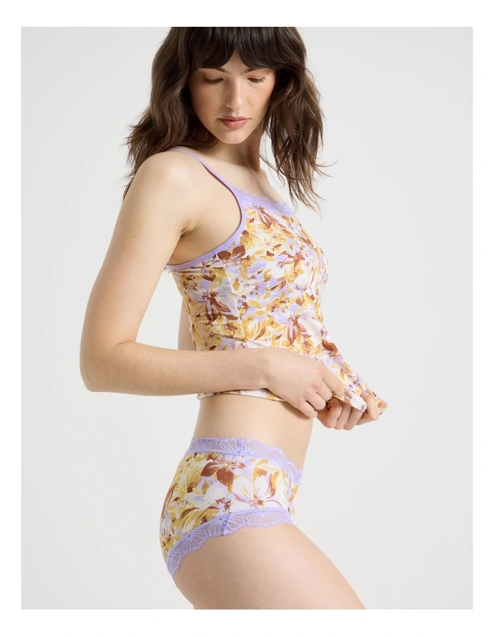Everyday Lace Boyleg Briefs in Vintage Floral Print image 5