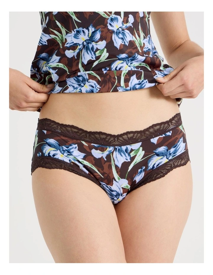 Everyday Lace Boyleg in Dark Mauve image 1