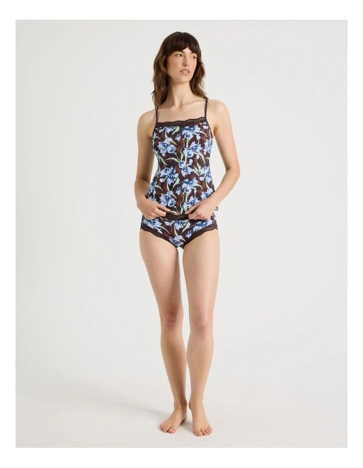 Everyday Lace Boyleg in Dark Mauve image 2