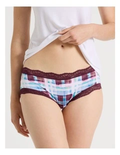 Everyday Lace Boyleg in Assorted