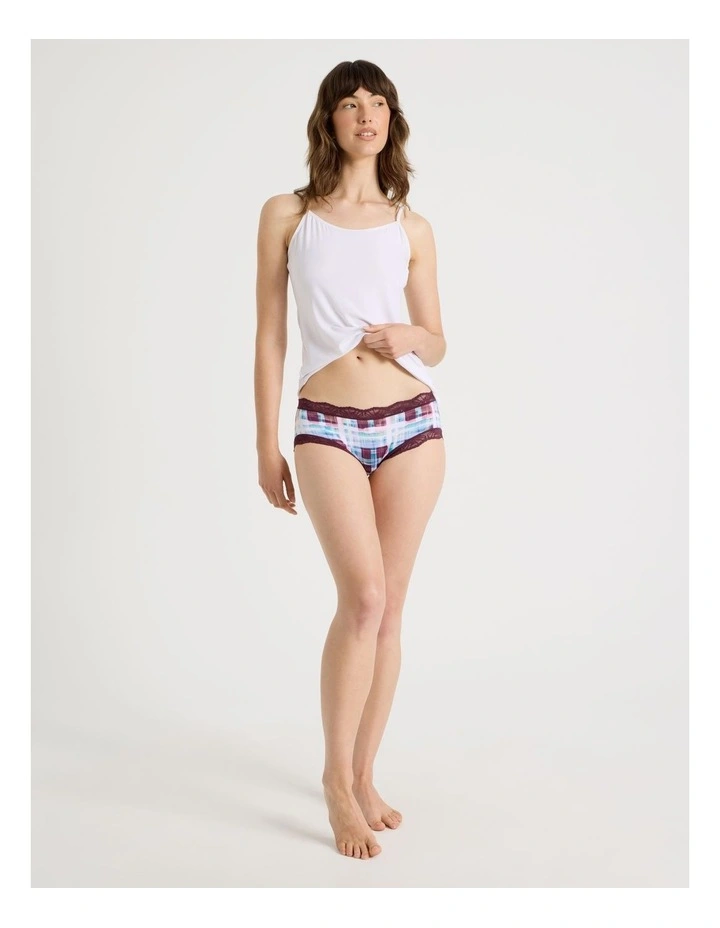 Everyday Lace Boyleg in Assorted image 2