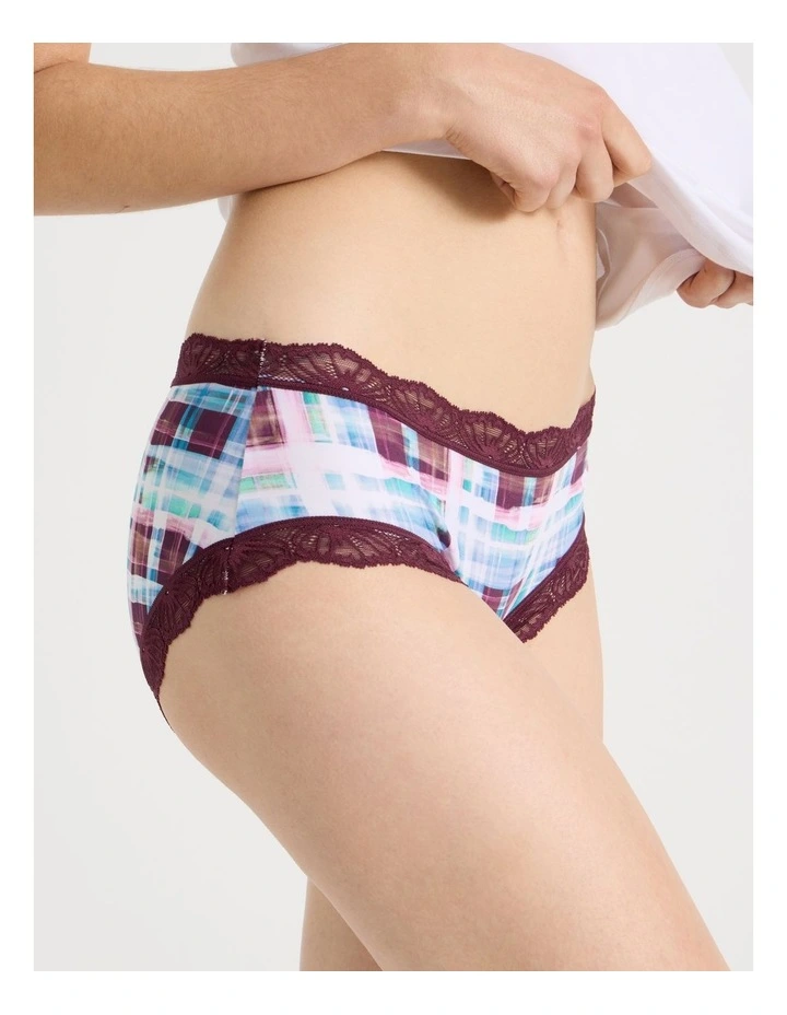 Everyday Lace Boyleg in Assorted image 3