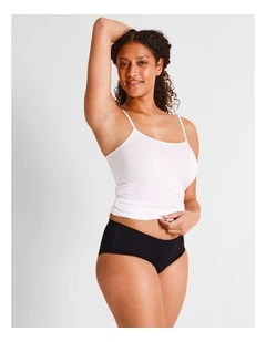 Smooth Fit Boyleg Brief in Black