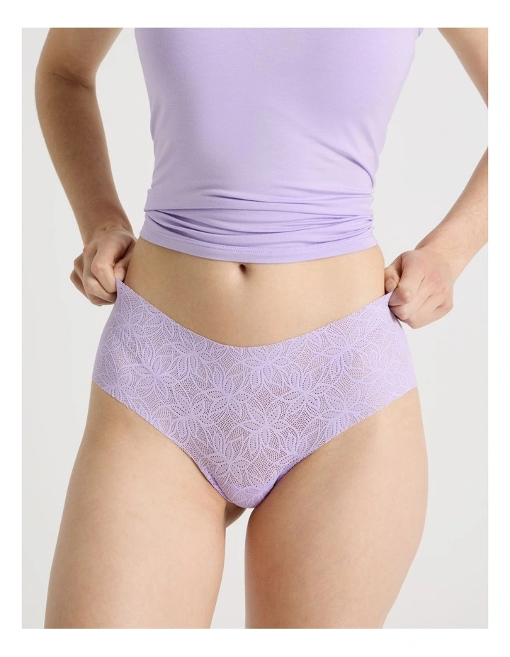 Flora Lace Boyleg in Purple image 4