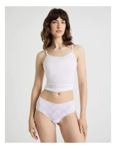 Flora Lace Boyleg in Ivory