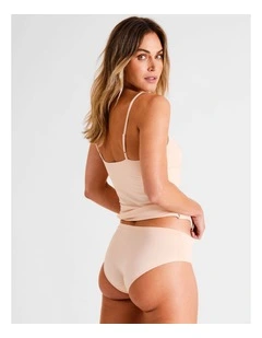 Organic Cotton Boyleg in Beige