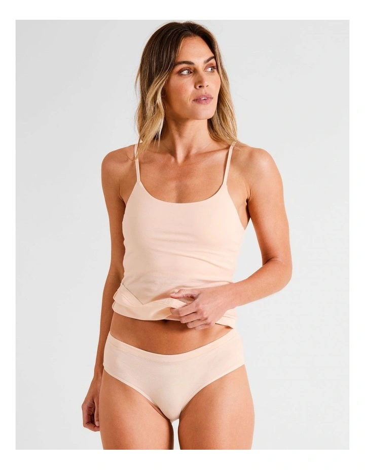 Organic Cotton Boyleg in Beige image 3