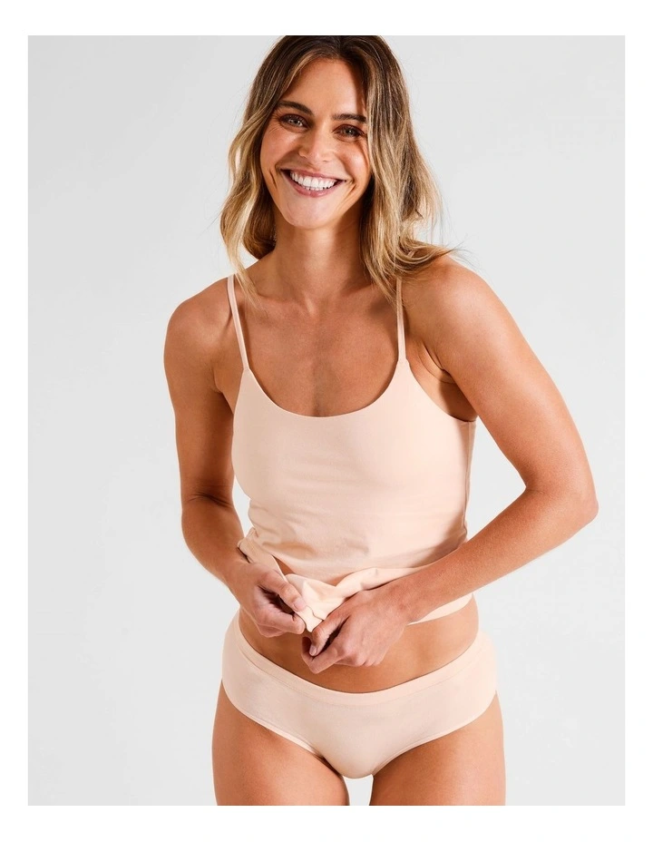 Organic Cotton Boyleg in Beige image 5