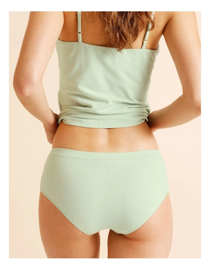 Organic Cotton Boyleg in Green image 4