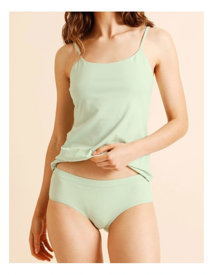 Organic Cotton Boyleg in Green image 5
