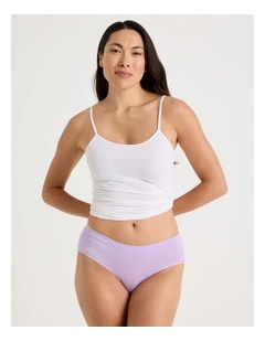 Organic Cotton Boyleg in Lilac