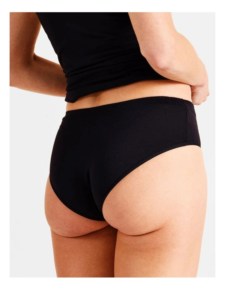 Organic Cotton Boyleg in Black image 2