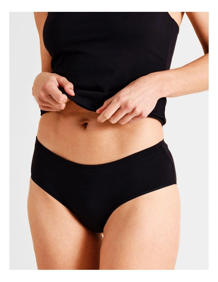 Organic Cotton Boyleg in Black image 4